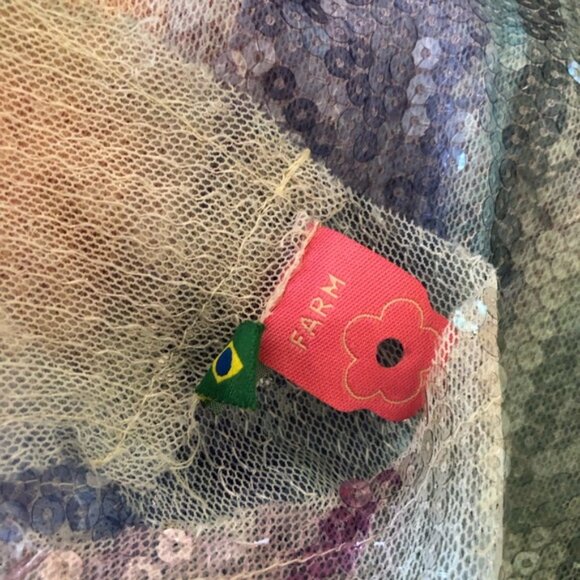 FARM Rio Rainbow Romper Music Festival/Eras Tour/Pride/Hippie/Boho size L - Picture 7 of 14